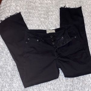 Free People Black Jeans